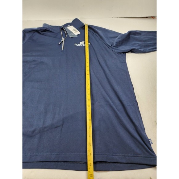 NEW Cutter & Buck Jacket Mens XL Blue CB Windbreaker Full Zip Adult - Picture 6 of 10